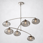 Prestige Clear Glass Mobile Round Chandelier