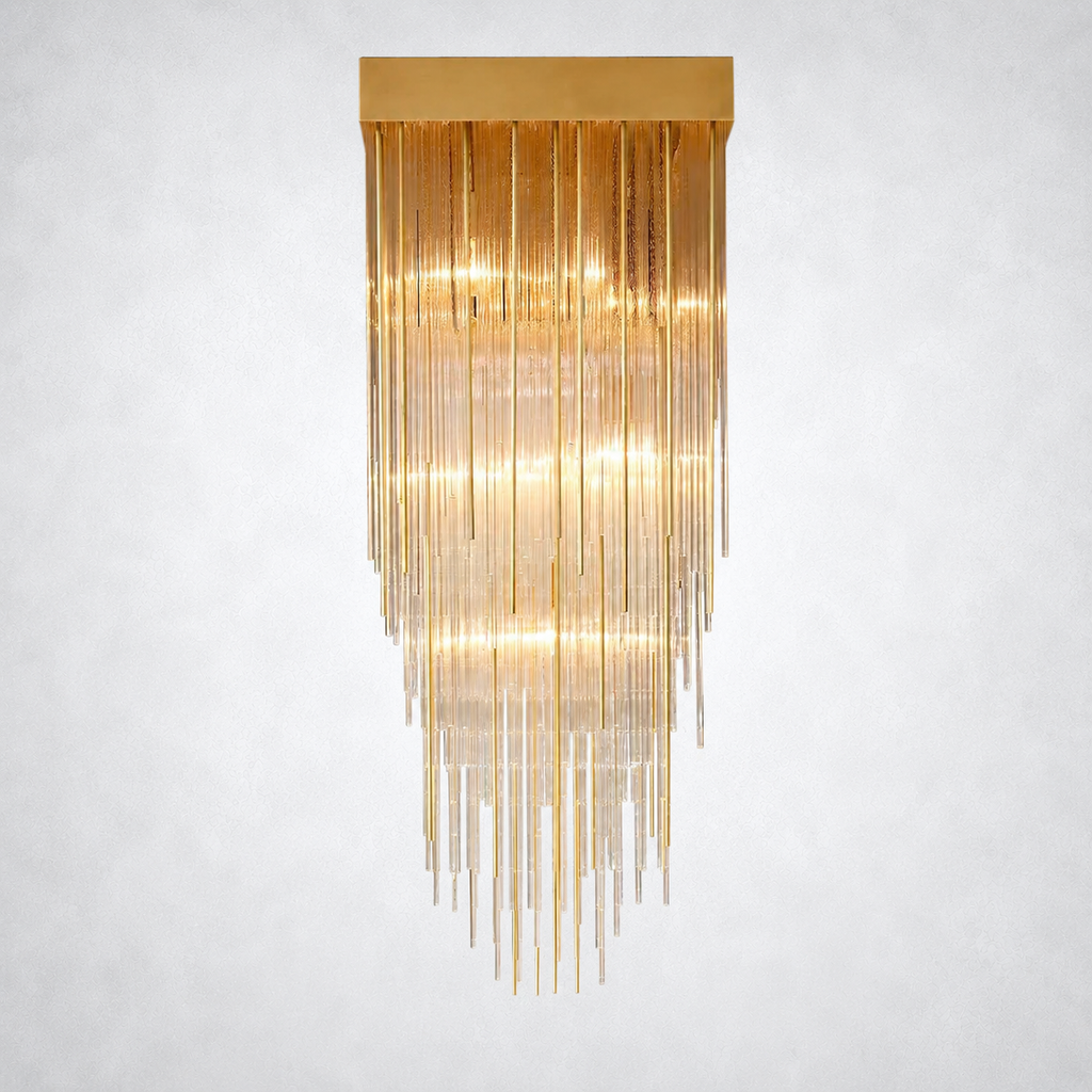 Glint Square Chandelier 21"