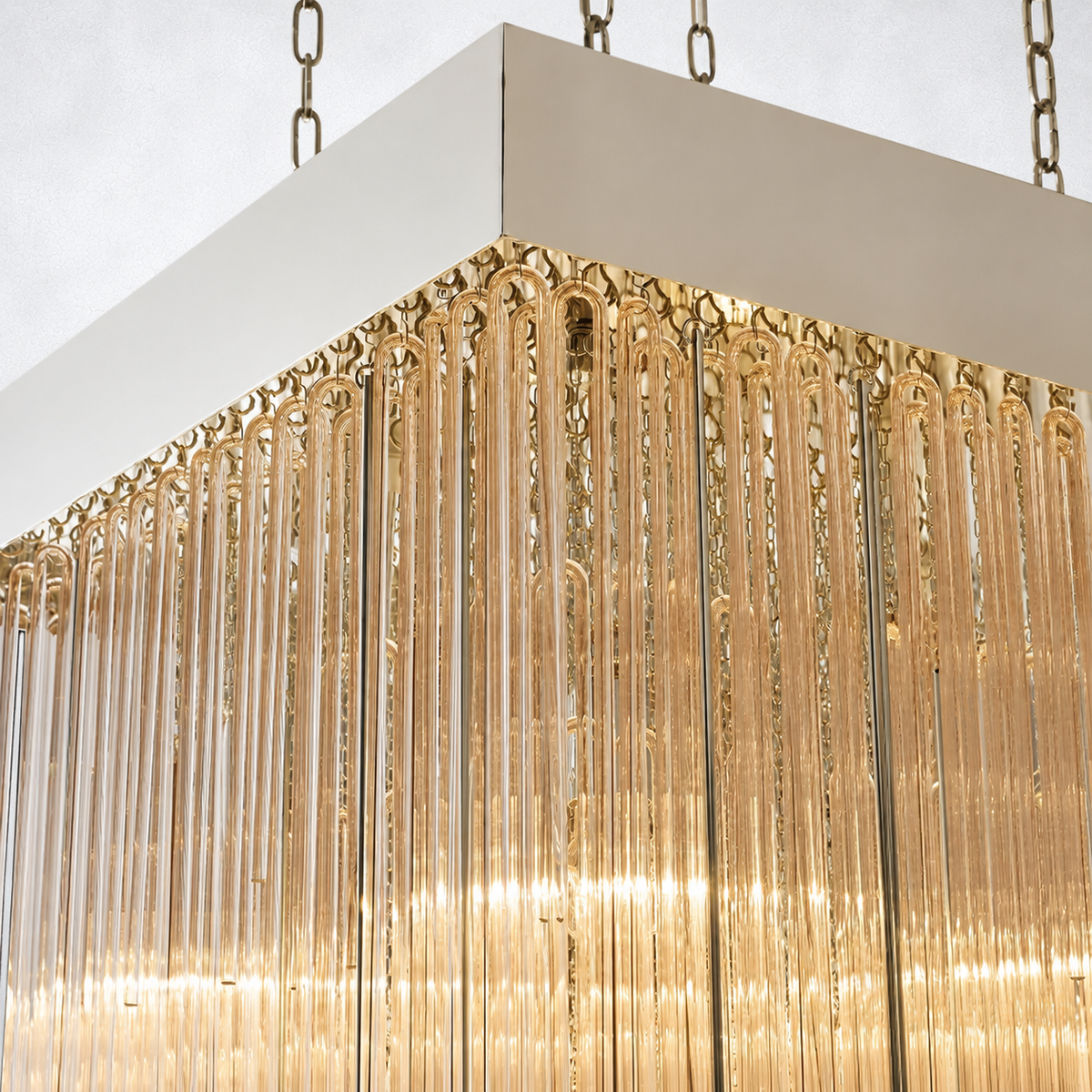 Glint Square Chandelier 30"