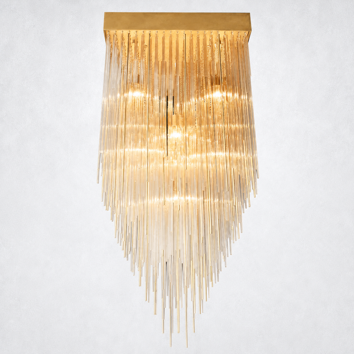 Glint Square Chandelier 30"