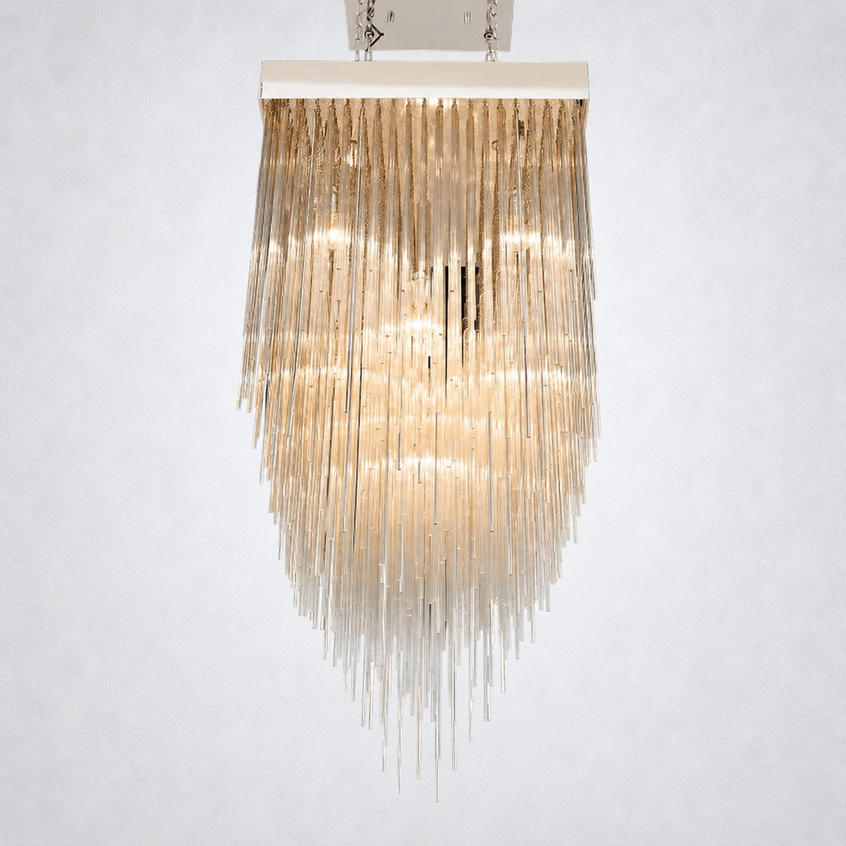 Glint Square Chandelier 30"