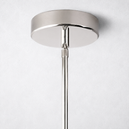 Dorian Crystal Ball Round Chandelier 60"