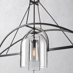 Vesper Round Chandelier 73"