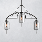 Vesper Round Chandelier 73"