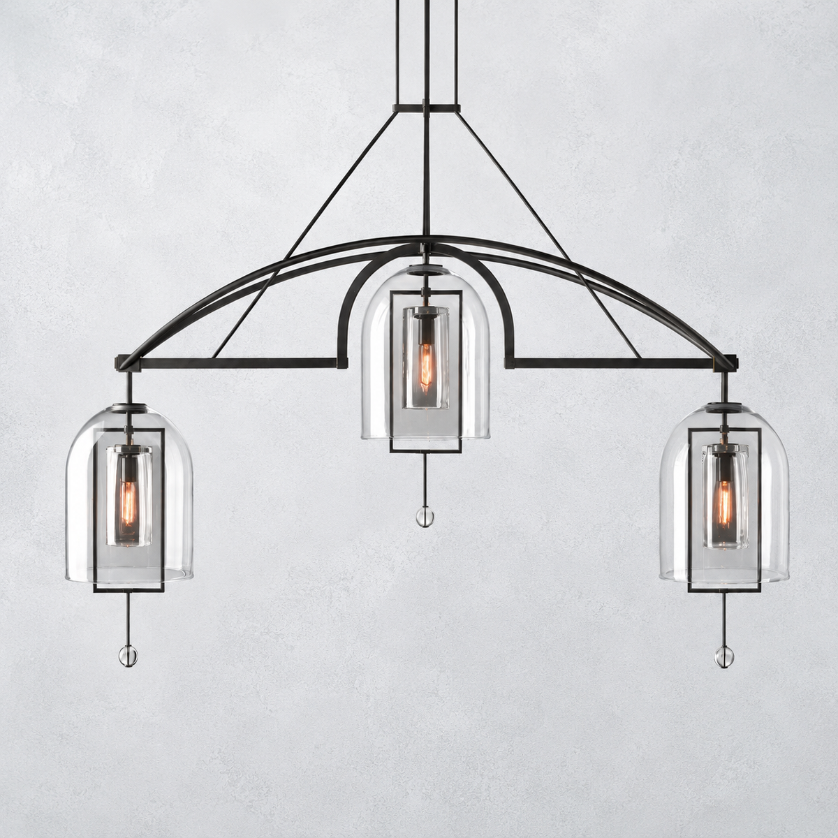Vesper Round Chandelier 73"