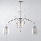 Vesper Round Chandelier 73"