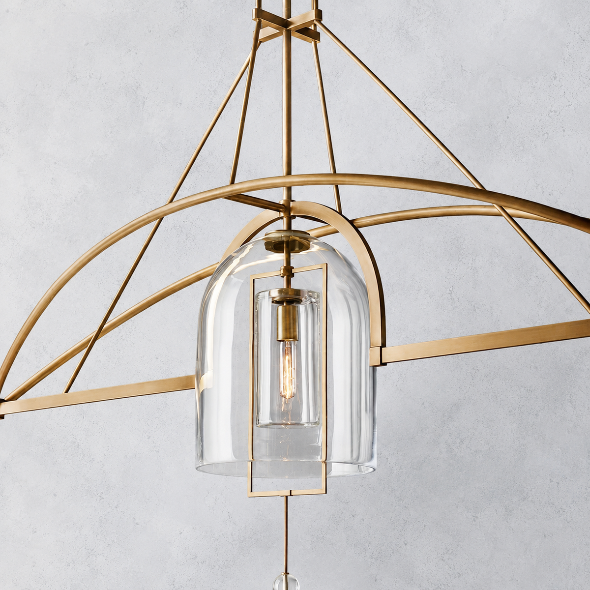 Vesper Round Chandelier 73"