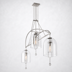 Vesper Round Chandelier 73"
