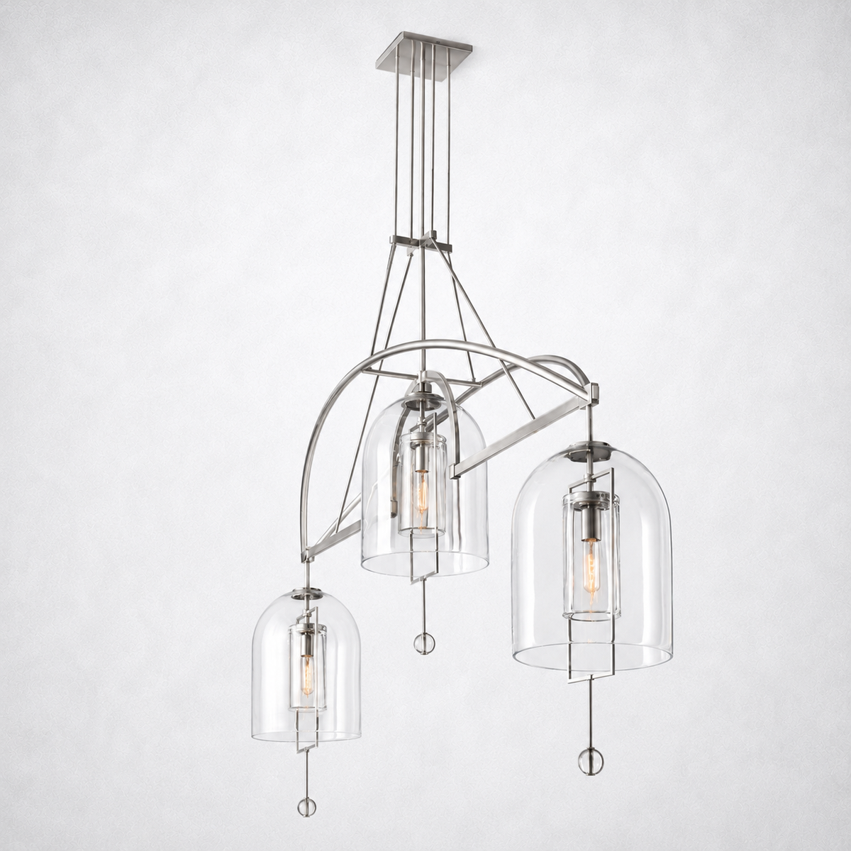 Vesper Round Chandelier 73"