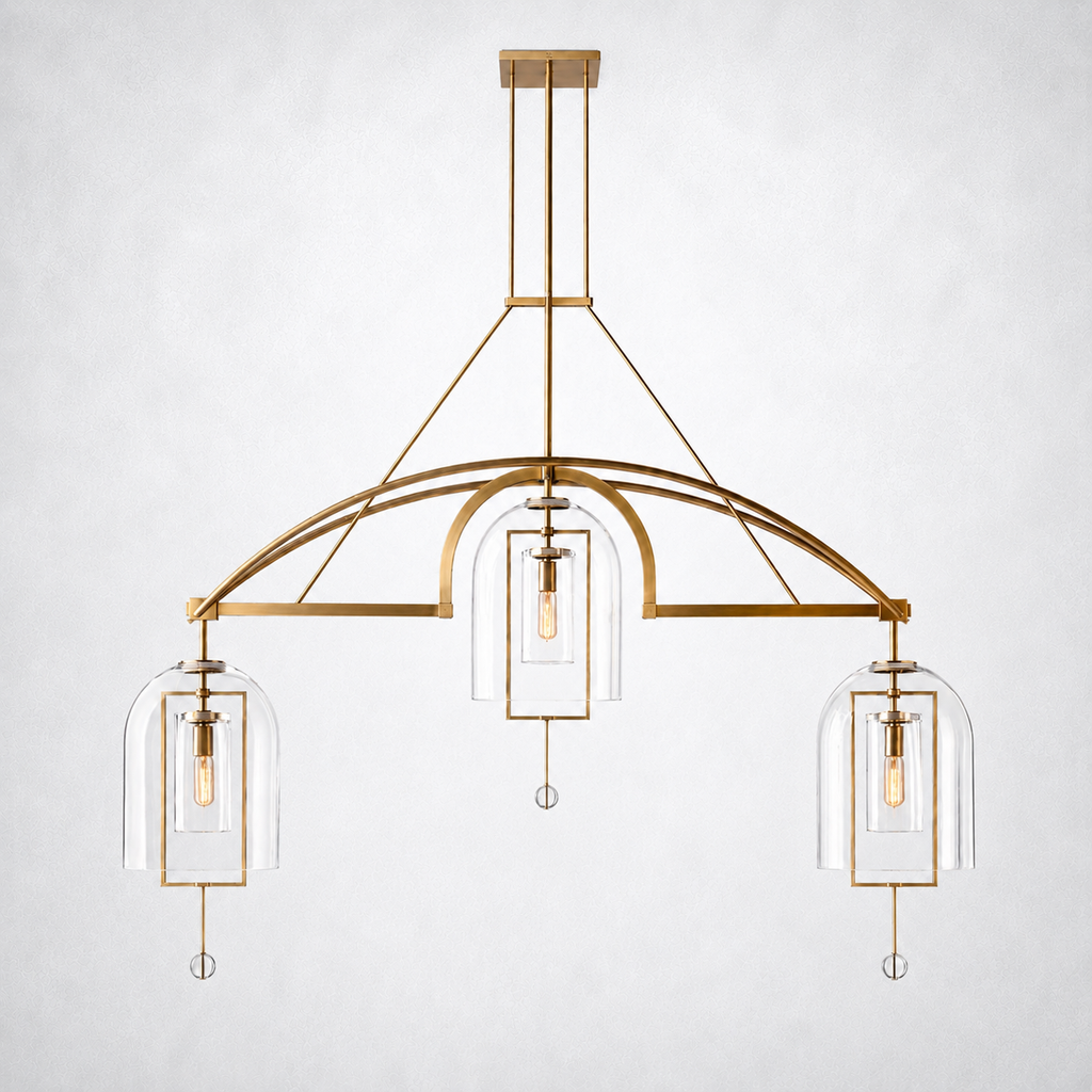 Vesper Round Chandelier 73"