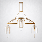 Vesper Round Chandelier 73"