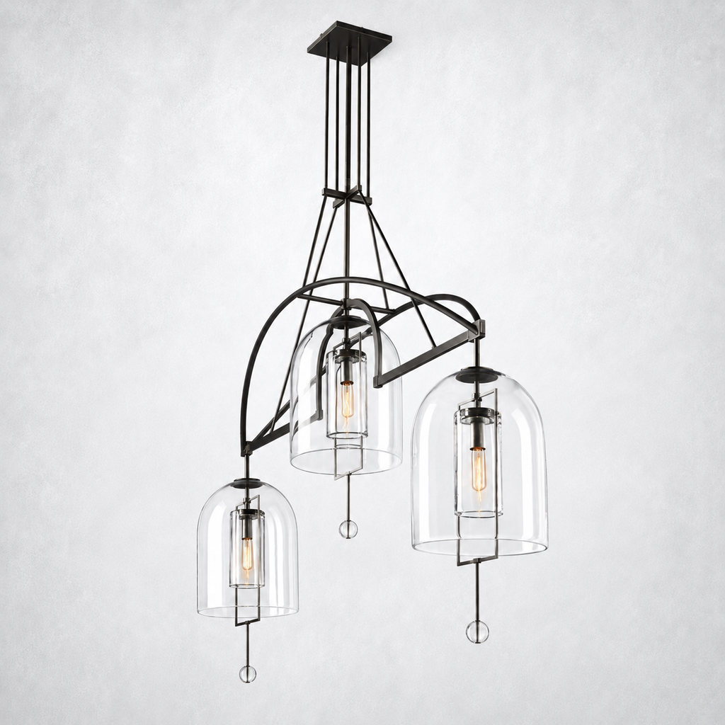 Vesper Round Chandelier 73"