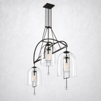 Vesper Round Chandelier 73"