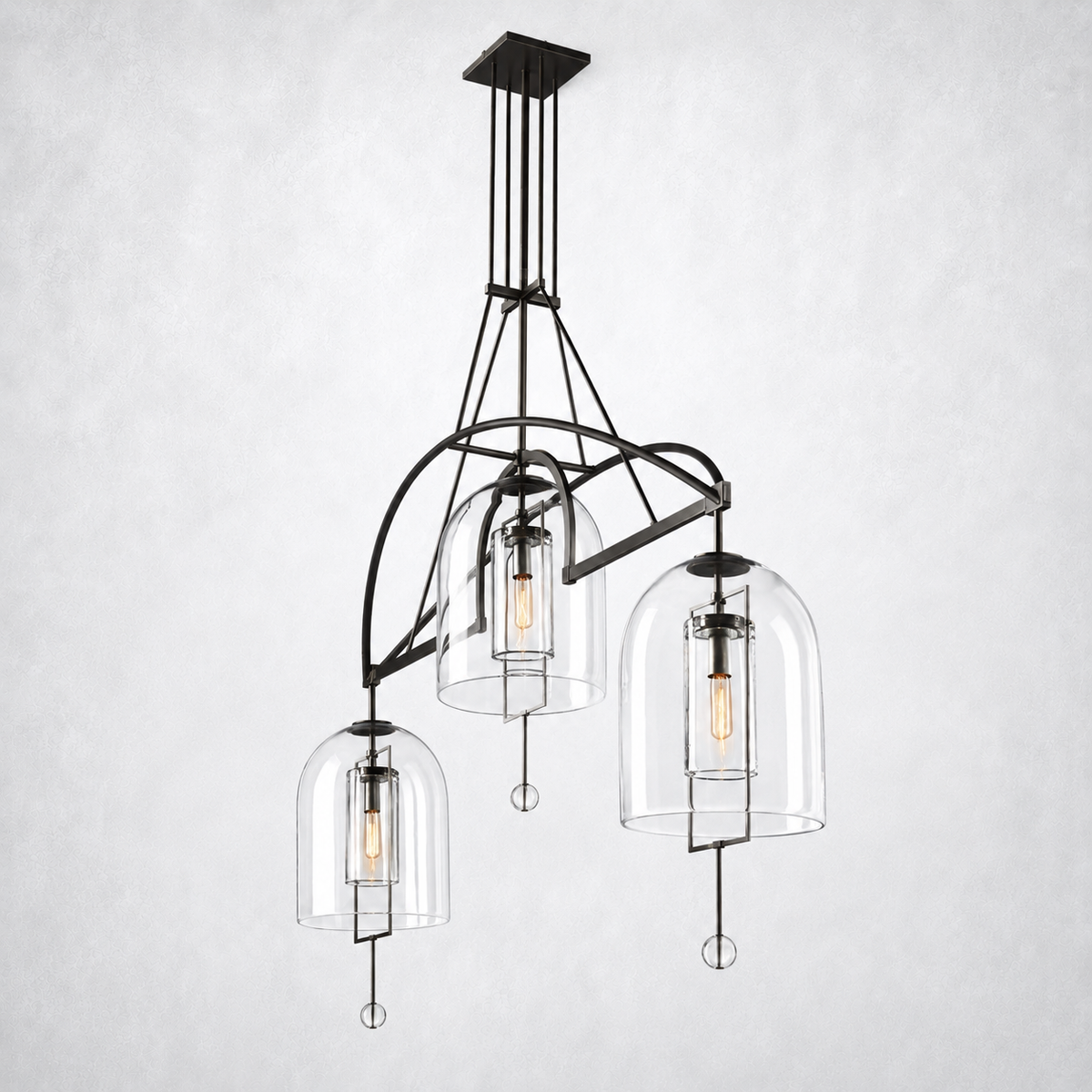 Vesper Round Chandelier 73"