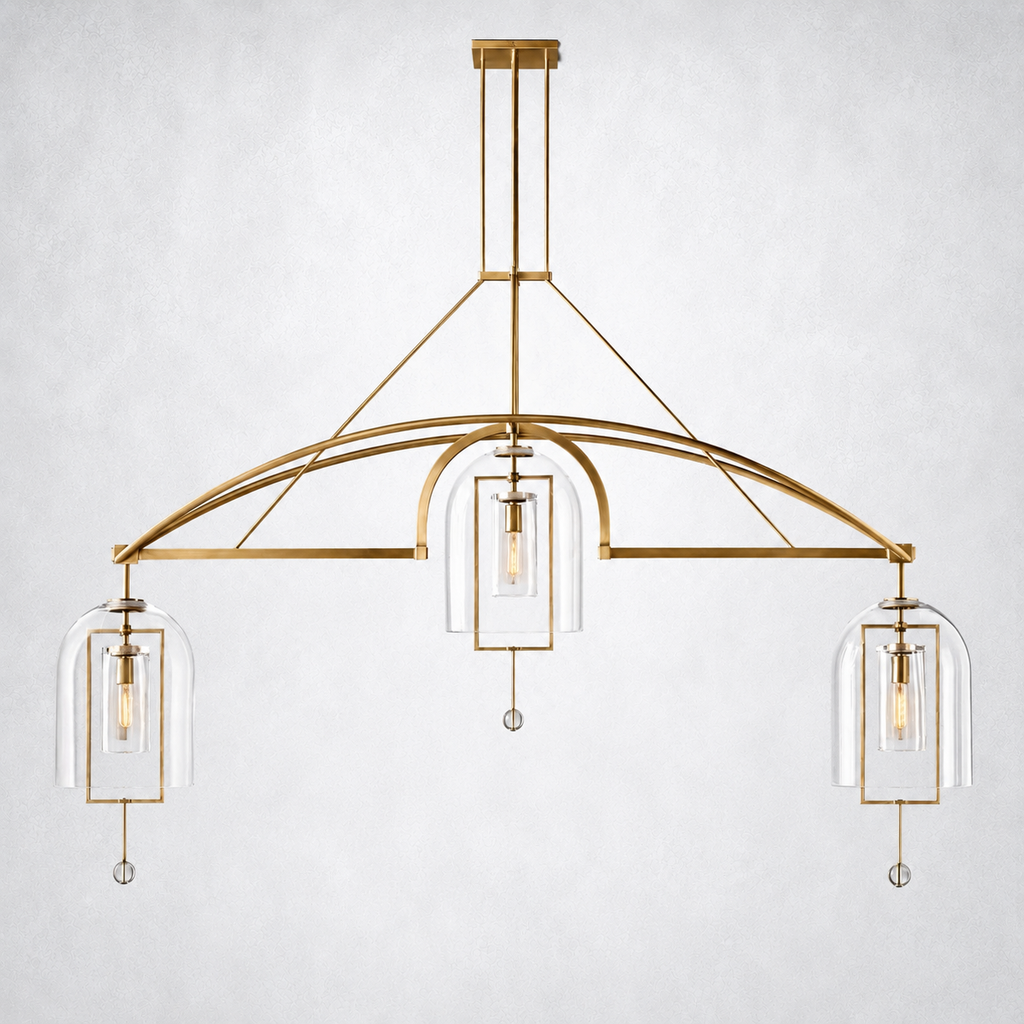 Vesper Round Chandelier 85"
