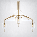 Vesper Round Chandelier 85"
