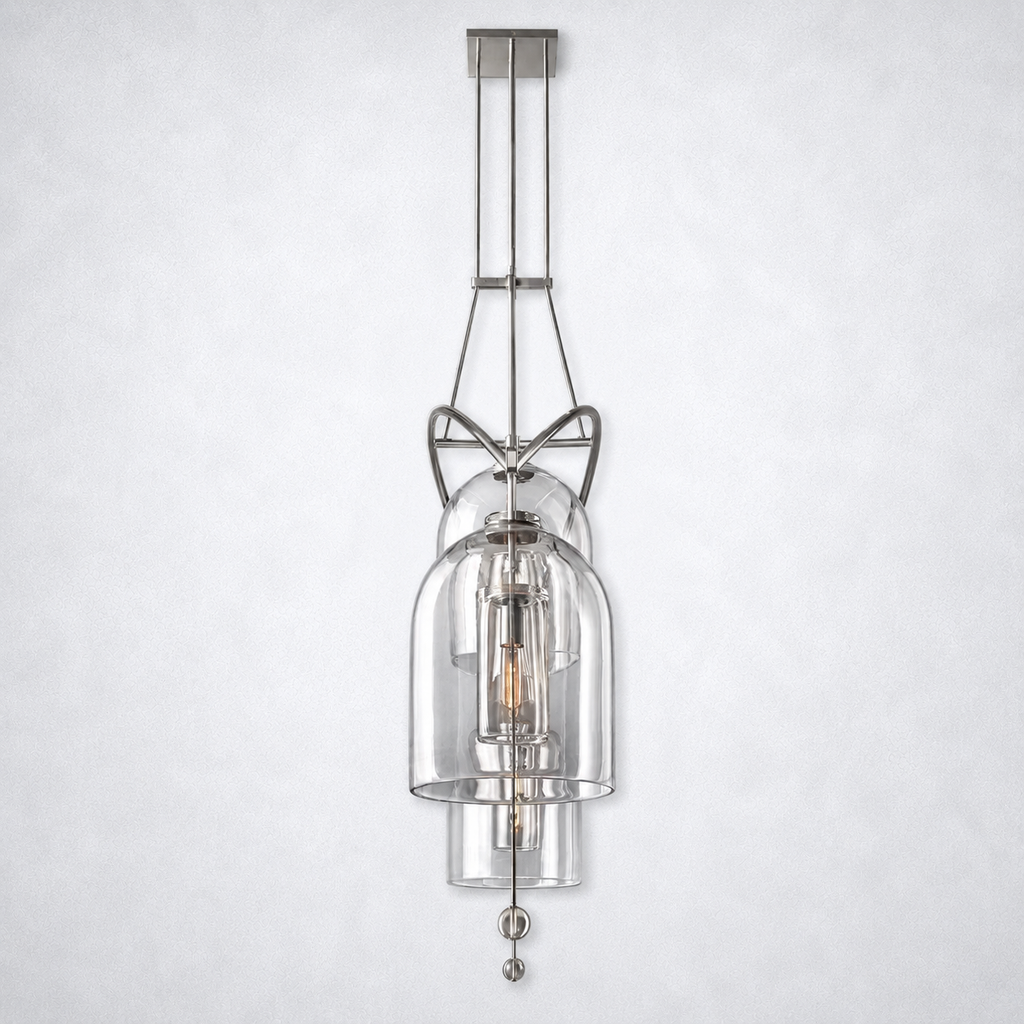 Vesper Round Chandelier 85"
