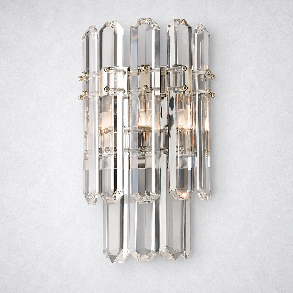 Twilight Prism 2-Tier Wall Sconce
