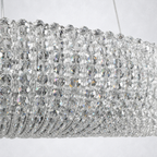 Elysian Crystal Round LED Chandelier 41"