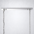 Ellington Alabaster Rectangular Chandelier 62"