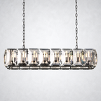 Ellington Crystal Rectangular Chandelier 55“