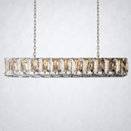 Ellington Crystal Rectangular Chandelier 74“