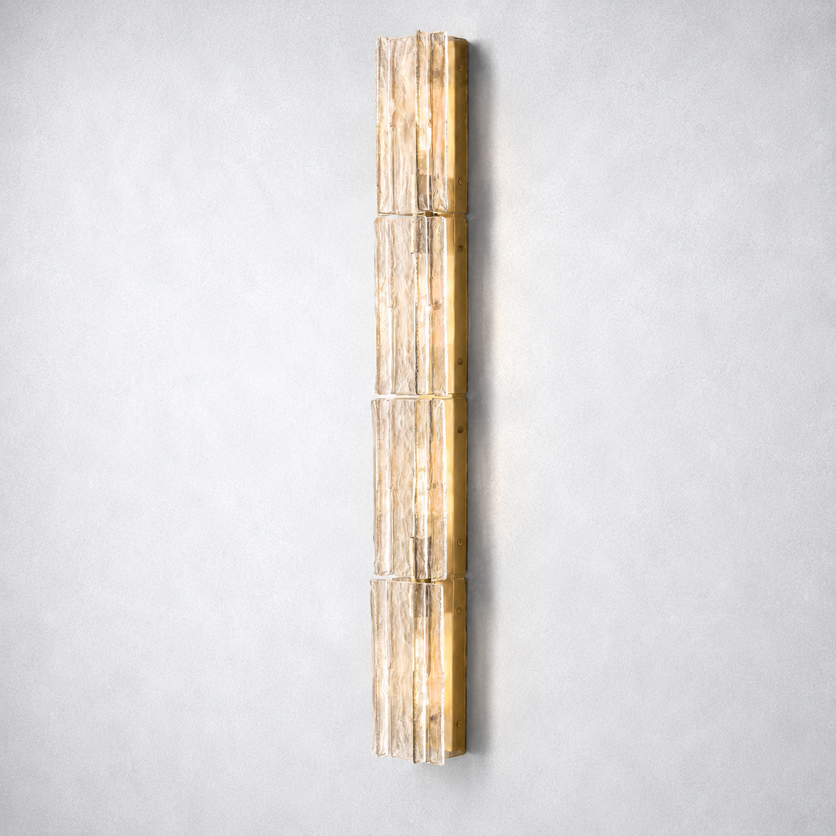 Enclave Clear Glass Grand Sconce