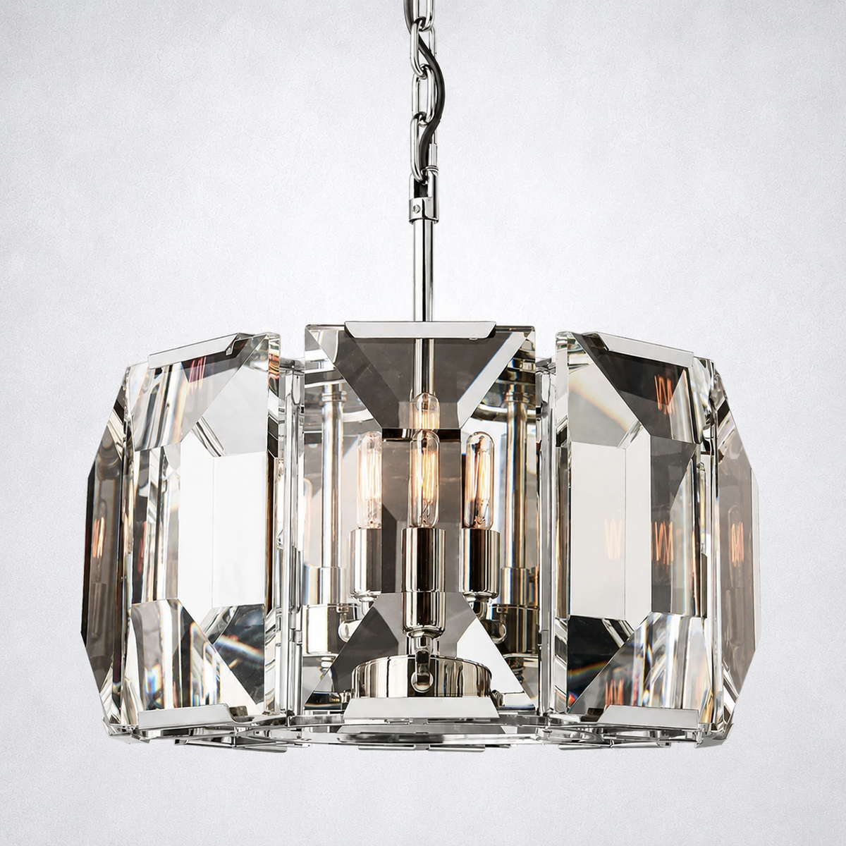 Ellington Crystal Round Chandelier 19“