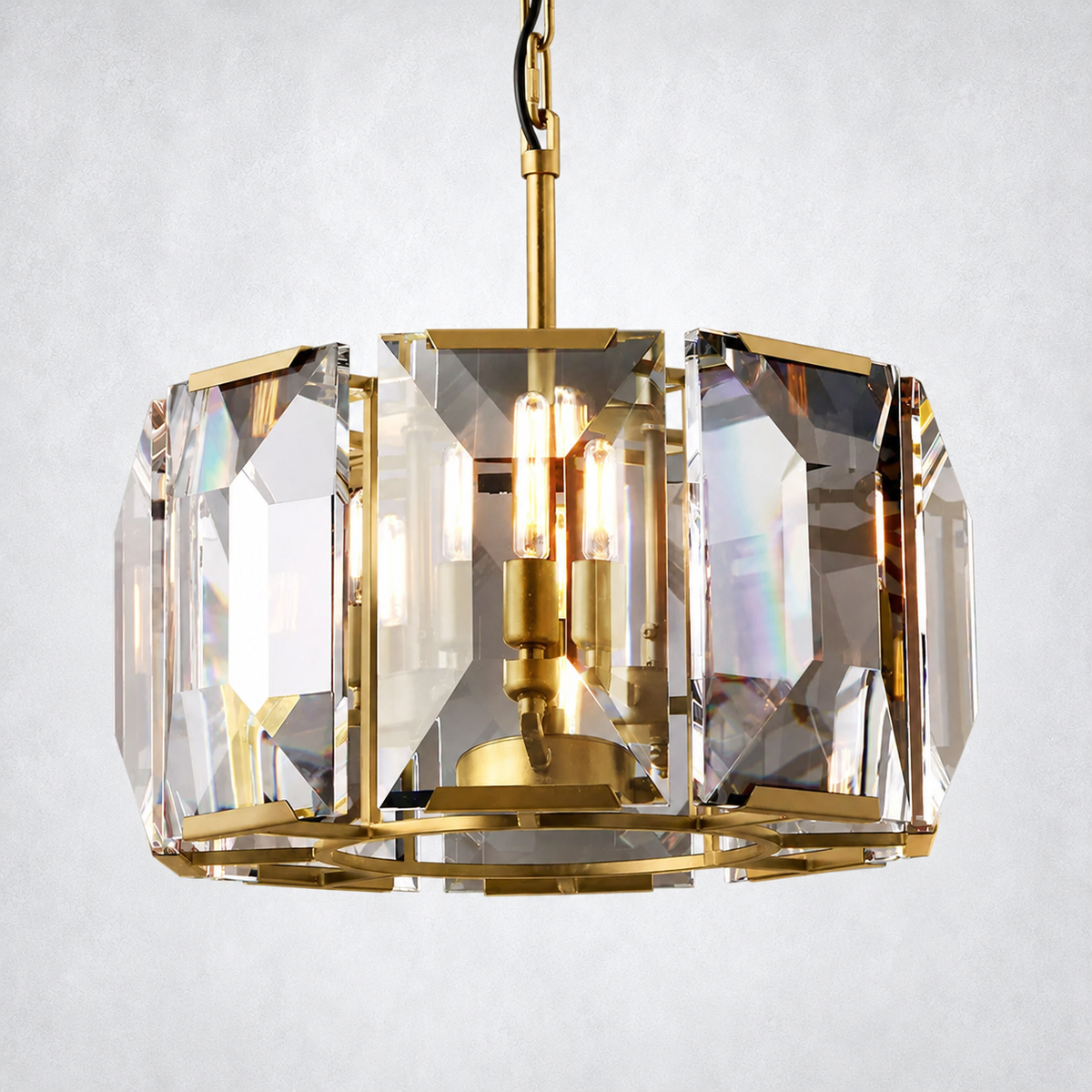 Ellington Crystal Round Chandelier 19“