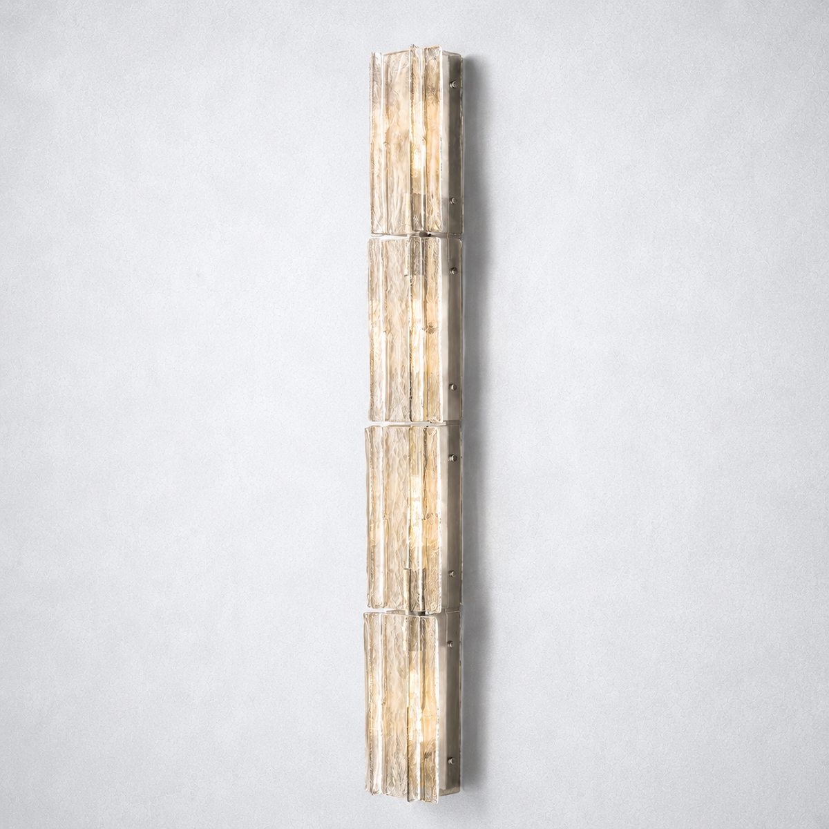 Enclave Clear Glass Grand Sconce