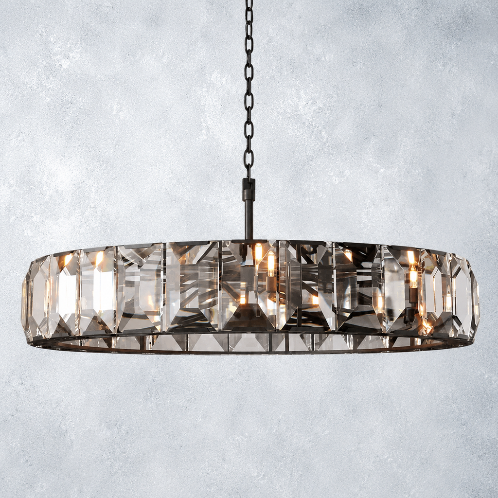 Ellington Crystal Round Chandelier 60“