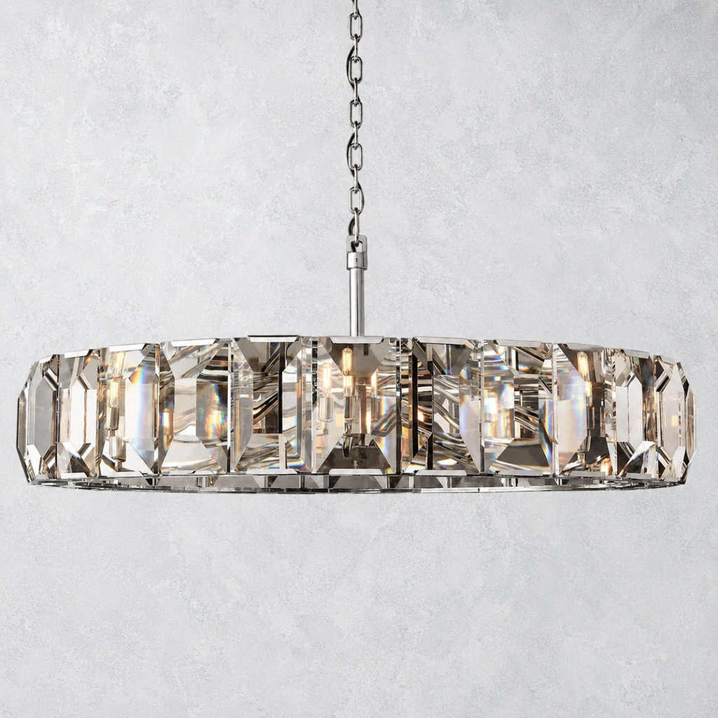 Ellington Crystal Round Chandelier 60“