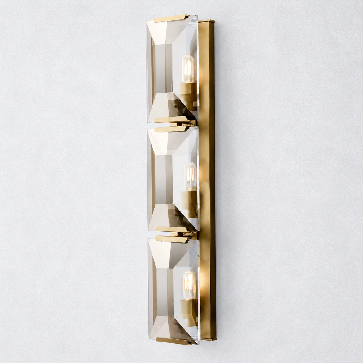 Ellington Crystal Triple Wall Sconce