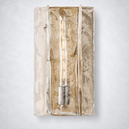 Enclave Clear Glass Sconce 15"