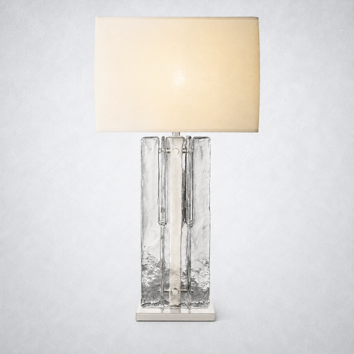 Enclave Clear Glass Table Lamp