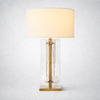 Enclave Clear Glass Table Lamp