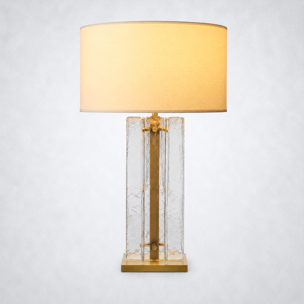 Enclave Clear Glass Table Lamp
