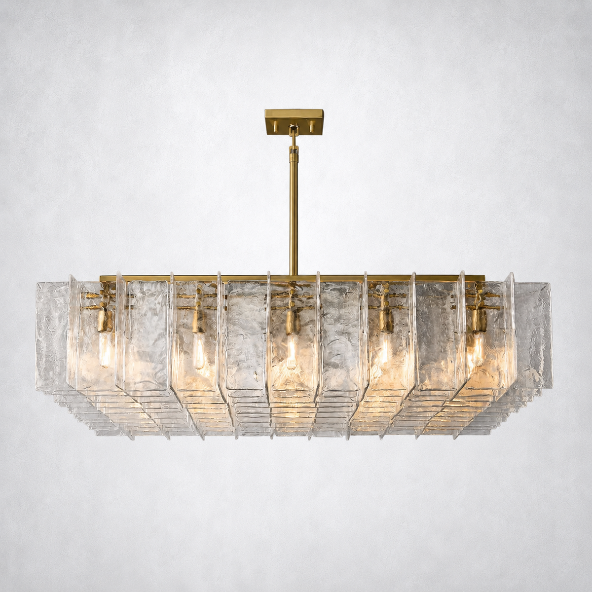 Enclave Square Chandelier 60"