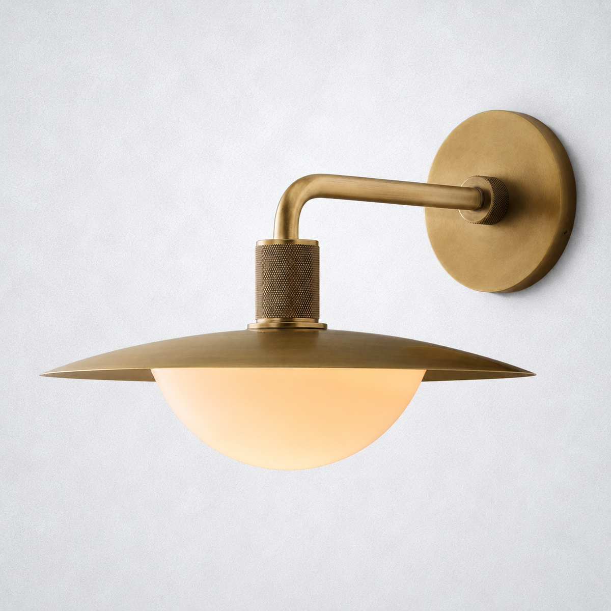 Ivory Round Sconce