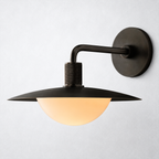 Ivory Round Sconce