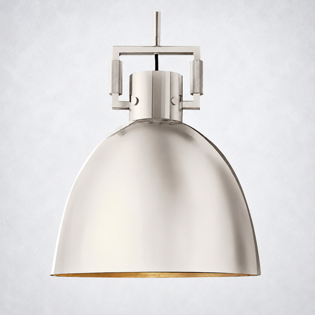 Caledon Brass Cloche Pendant  10″ 14″ 18″