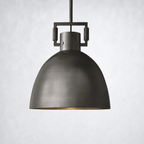 Caledon Brass Cloche Pendant  10″ 14″ 18″