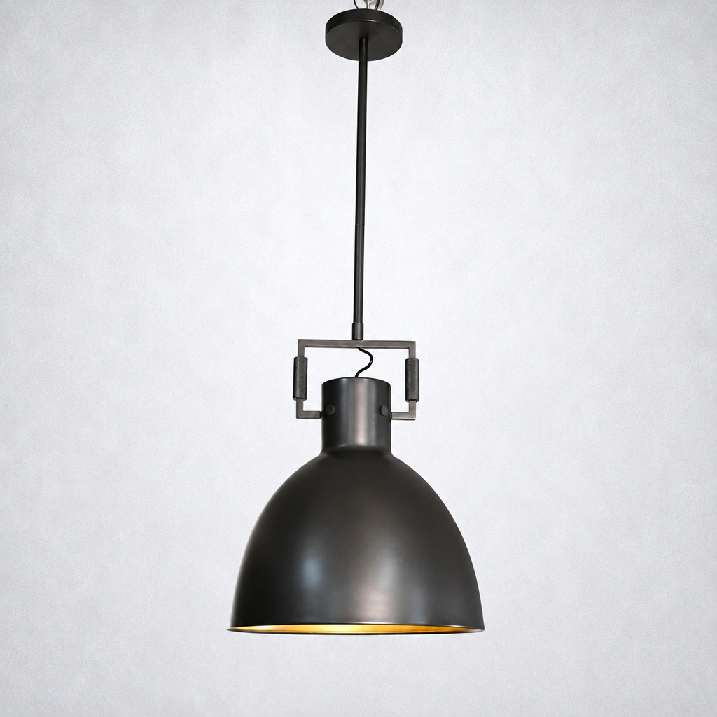 Caledon Brass Cloche Pendant  10″ 14″ 18″