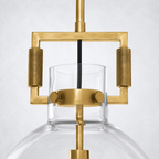 Caledon Glass Cloche Pendant  10″ 14″ 18″