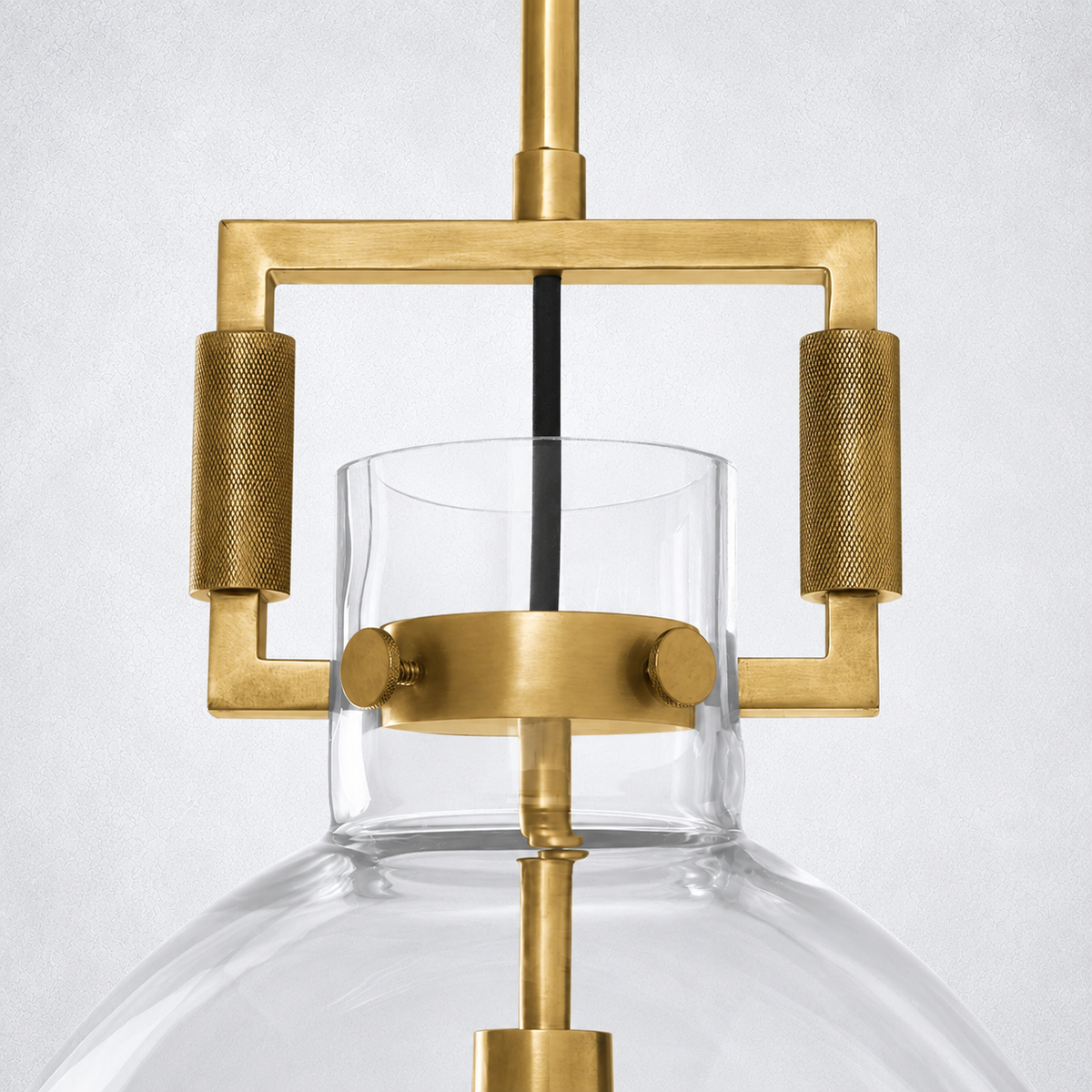 Caledon Glass Cloche Pendant  10″ 14″ 18″