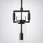 Caledon Glass Cylinder Pendant