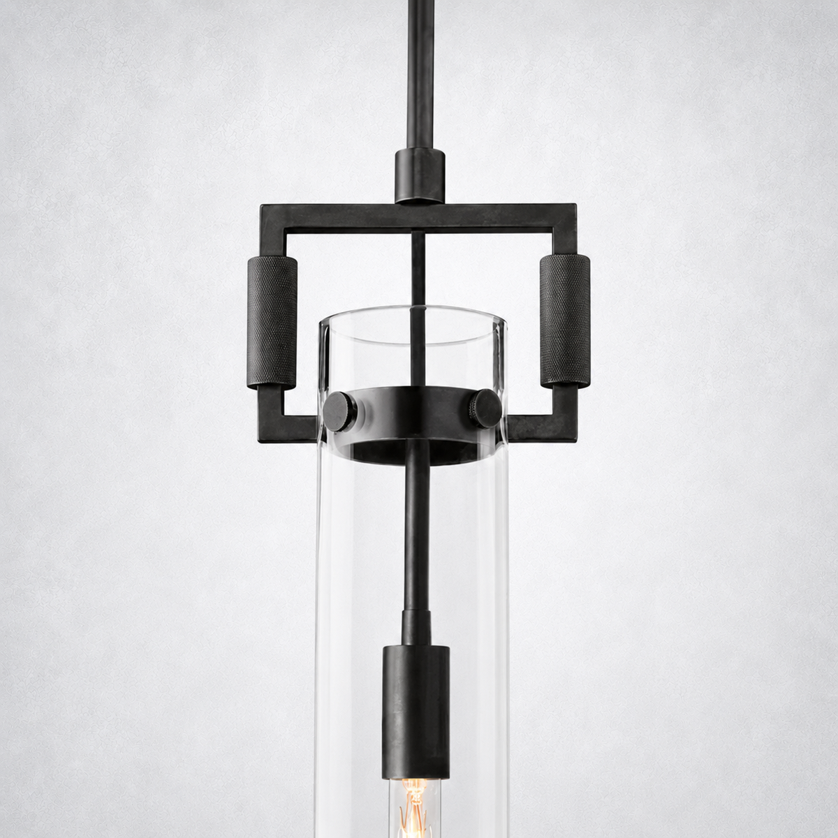 Caledon Glass Cylinder Pendant