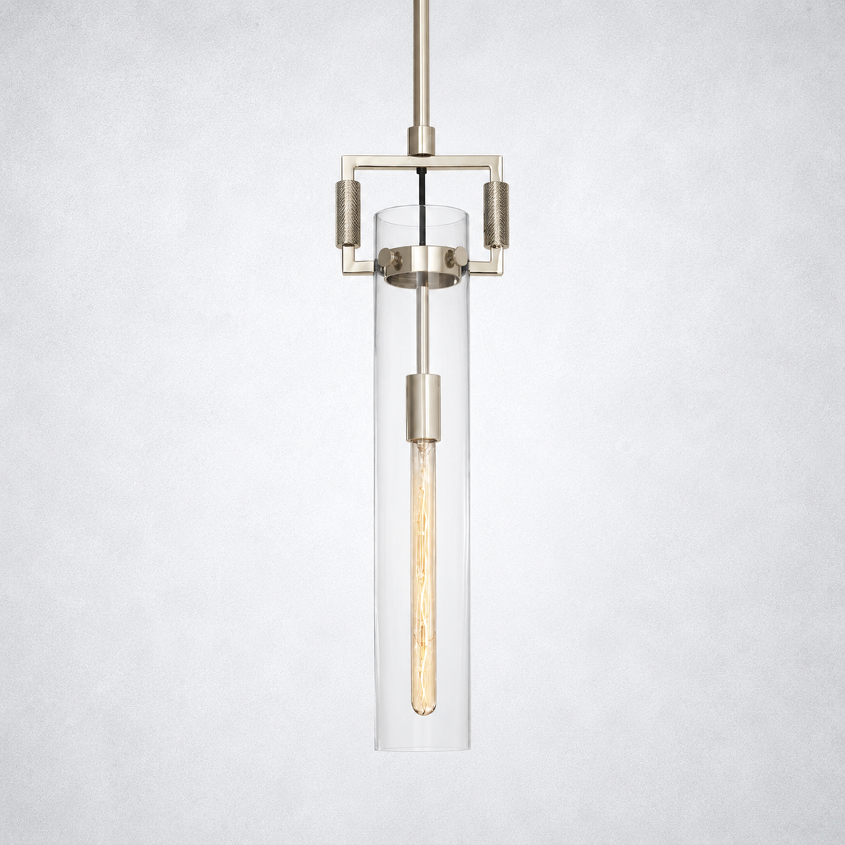 Caledon Glass Cylinder Pendant