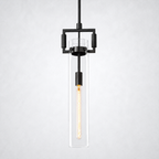 Caledon Glass Cylinder Pendant