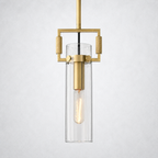 Caledon Glass Cylinder Pendant